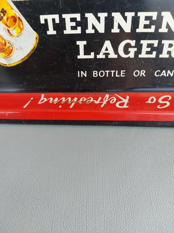 Blikken plateau Tennent's Lager De Blieck - Foto 2