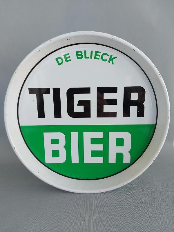 Blikken plateau Tiger Bier - Foto 1