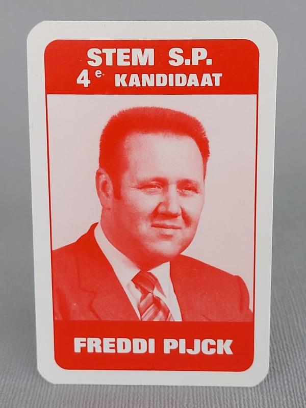 Speelkaart Freddi Pijck S.P. - Foto 1