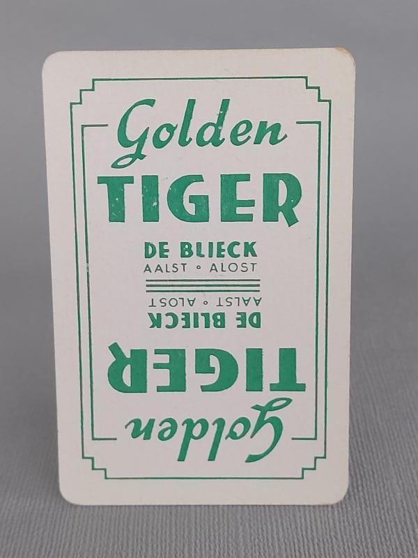 Speelkaart De Blieck Golden Tiger 1 - Foto 1