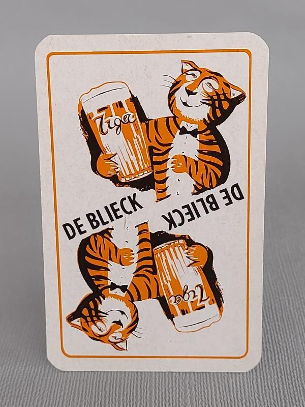 Speelkaart De Blieck Tiger  - Foto 1
