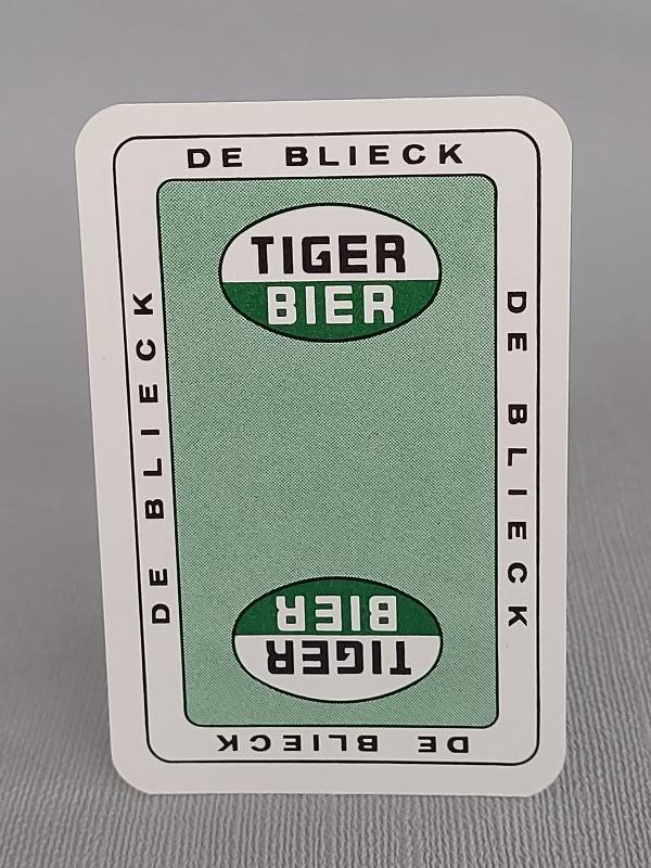 Speelkaart De Blieck Tiger Bier 2 - Foto 1