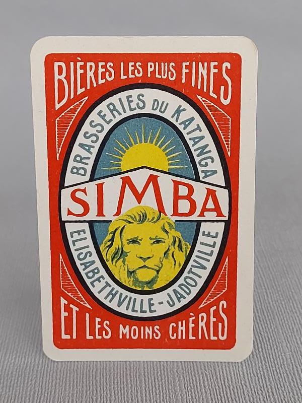 Speelkaart Zeeberg Simba Katanga 1 - Foto 1