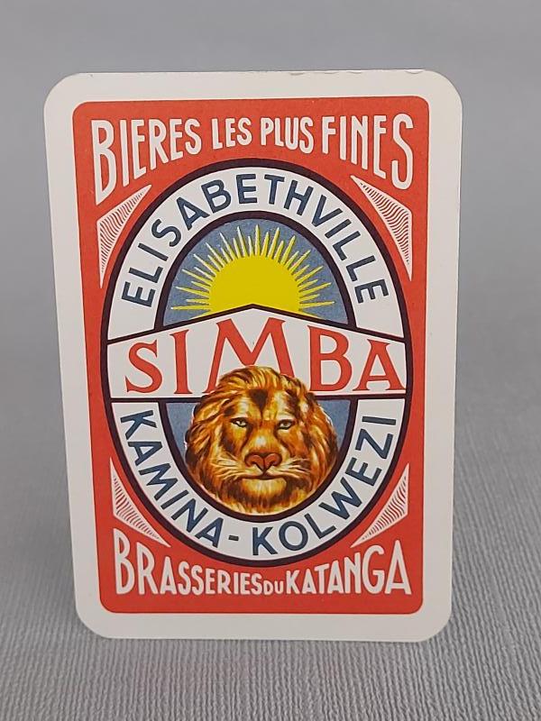 Speelkaart Zeeberg Simba Katanga Elisabethville 2 - Foto 1