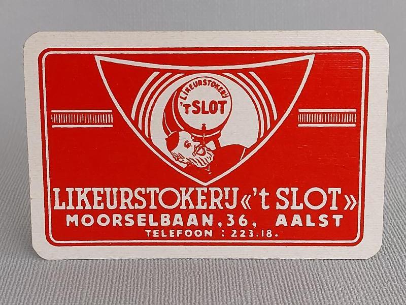 Speelkaart Likeurstokerij 't Slot 2 - Foto 1