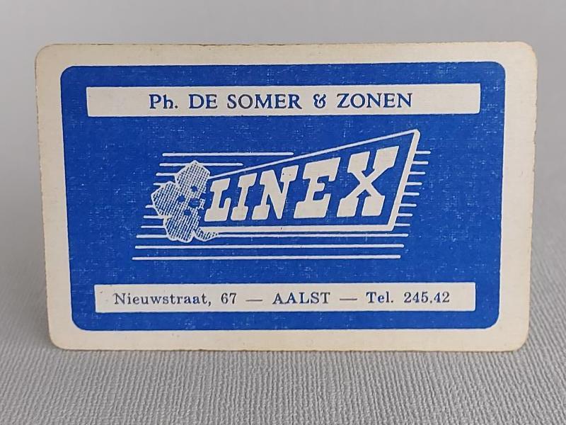 Speelkaart Linex Ph. De Somer en Zonen - Foto 1