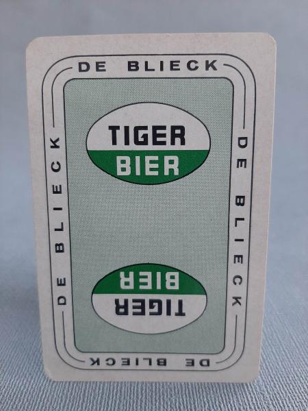 Speelkaart De Blieck Tiger Bier 4 - Foto 1