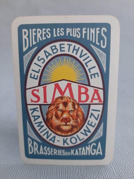 Speelkaart Zeeberg Simba Katanga Elisabethville 3 - Foto 1
