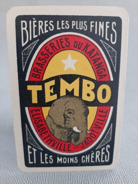 Speelkaart Zeeberg Tembo Katanga Elisabethville - Foto 1