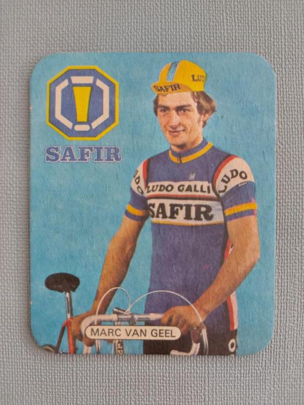 Bierviltje Safir Marc Van Geel - Foto 1