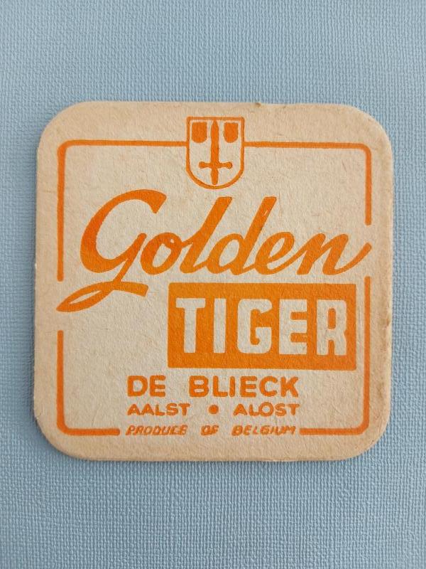 Bierviltje De Blieck Golden Tiger - Foto 1