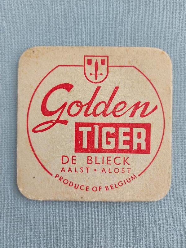 Bierviltje De Blieck Golden Tiger - Foto 1
