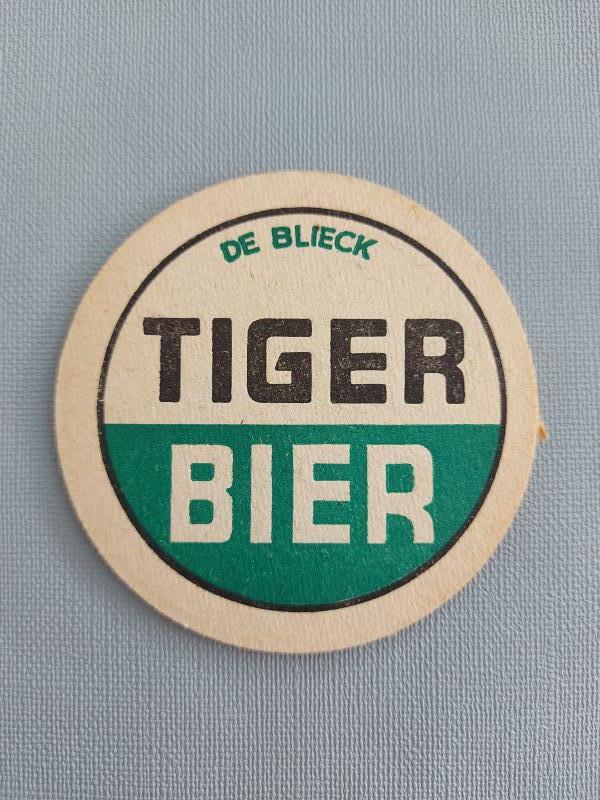 Bierviltje De Blieck Tiger Bier - Foto 1