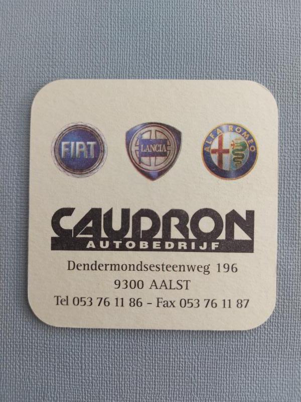 Bierviltje Caudron  - Foto 1