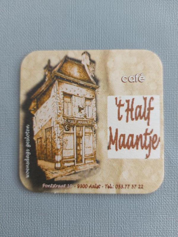 Bierviltje 't Half Maantje  - Foto 1