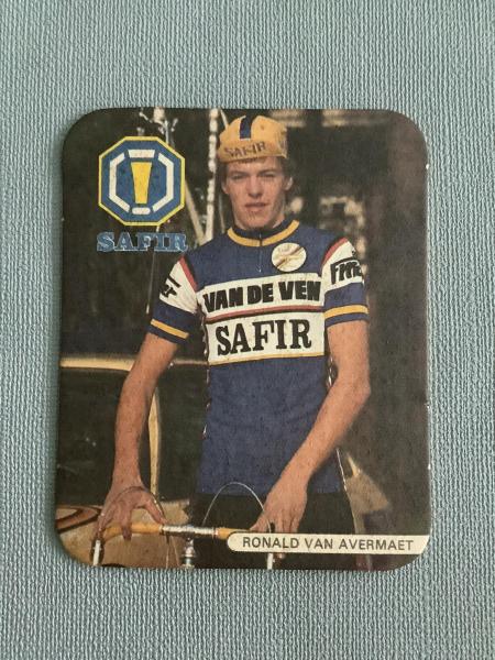 Bierviltje Safir Ronald Van Avermaet - Foto 1