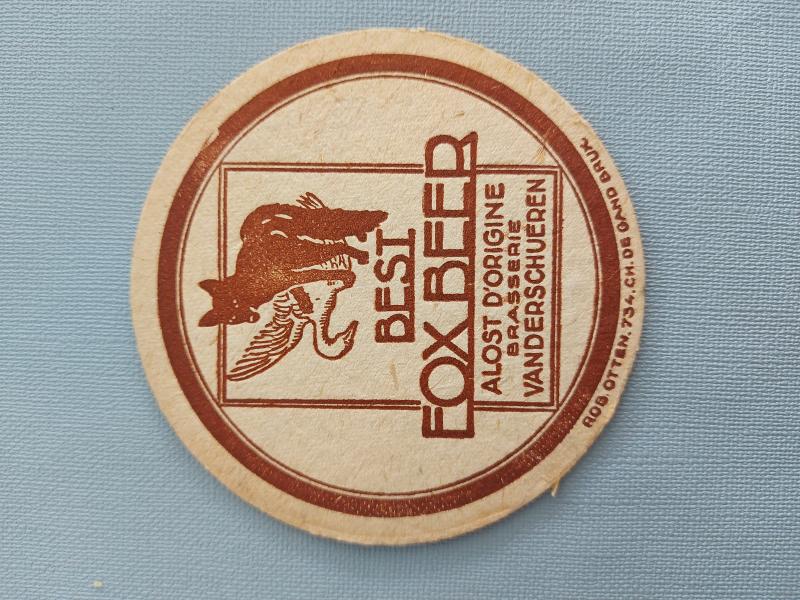 Bierviltje Alosta Van Der Schueren recto verso - Foto 2