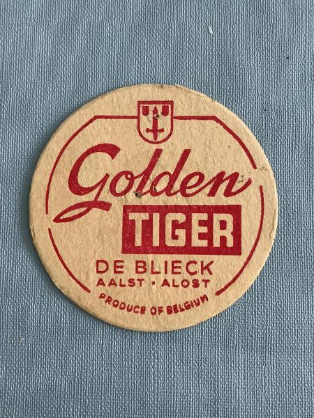 Bierviltje De Blieck Golden Tiger - Foto 1
