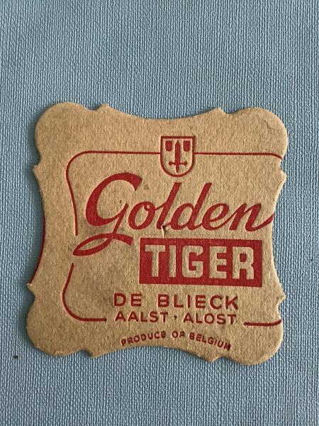Bierviltje De Blieck Golden Tiger - Foto 1