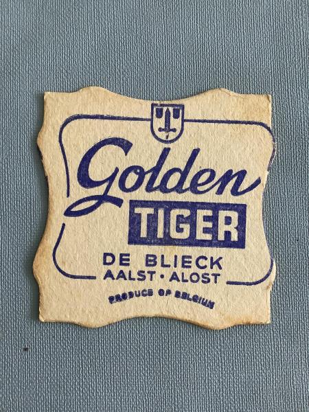 Bierviltje De Blieck Golden Tiger - Foto 1