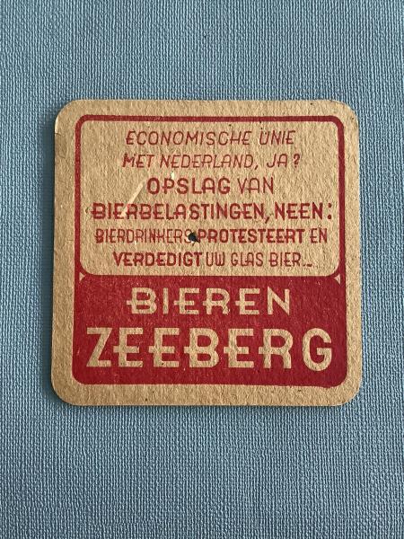Bierviltje Bieren Zeeberg  - Foto 1