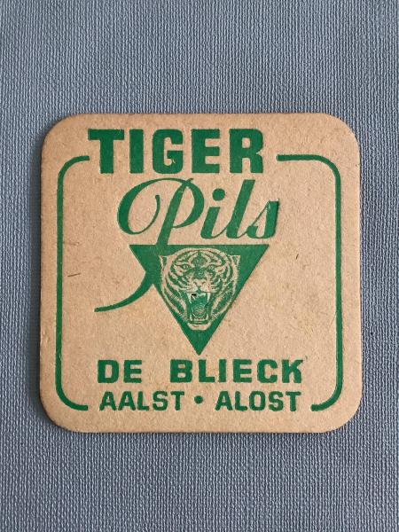 Bierviltje De Blieck Tiger Pils - Foto 1