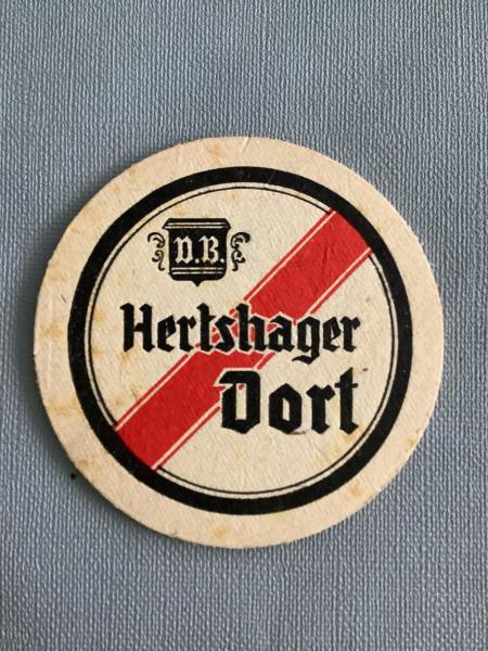 Bierviltje De Blieck Hertshager Dort - Foto 1