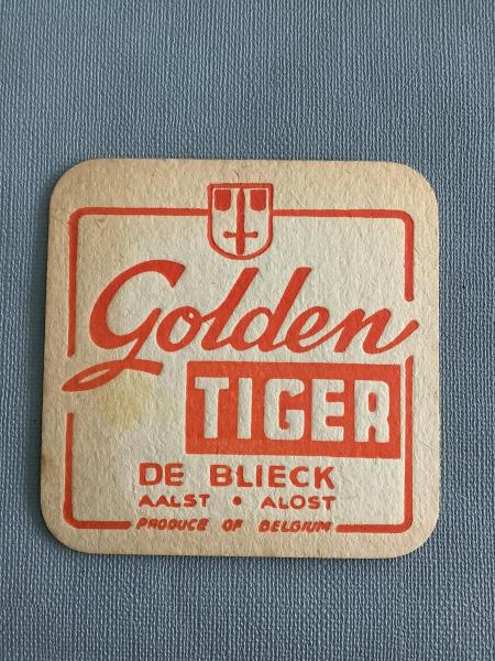 Bierviltje De Blieck Golden Tiger - Foto 1