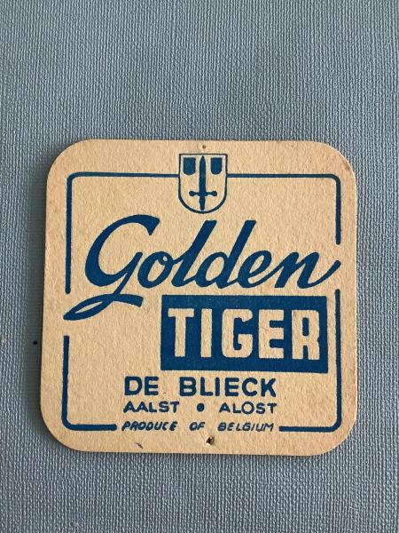 Bierviltje De Blieck Golden Tiger - Foto 1