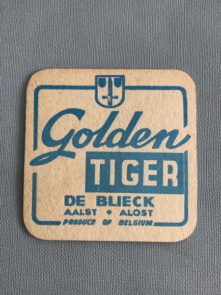 Bierviltje De Blieck Golden Tiger - Foto 1