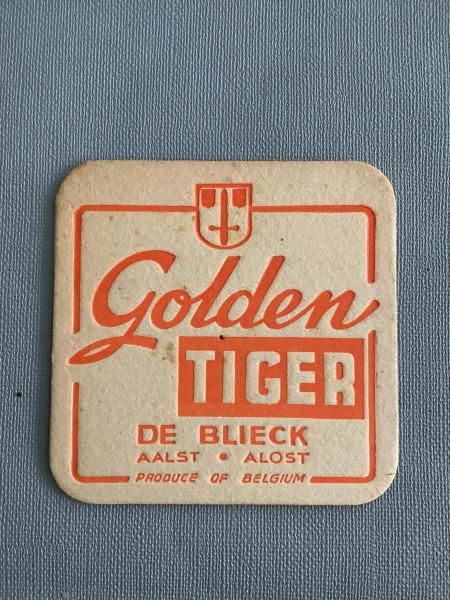 Bierviltje De Blieck Golden Tiger - Foto 1