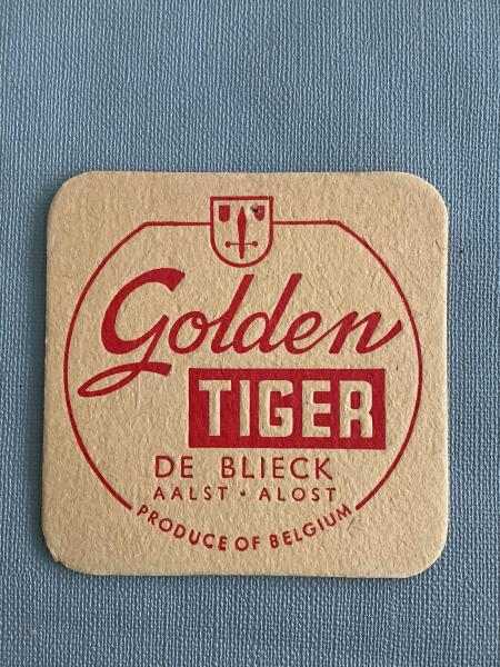 Bierviltje De Blieck Golden Tiger - Foto 1