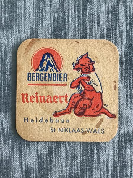 Bierviltje Bergenbier Reinaert  - Foto 1