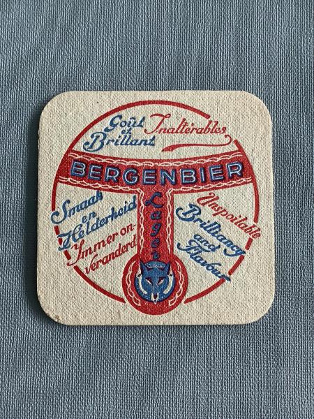 Bierviltje Bergenbier - Foto 1