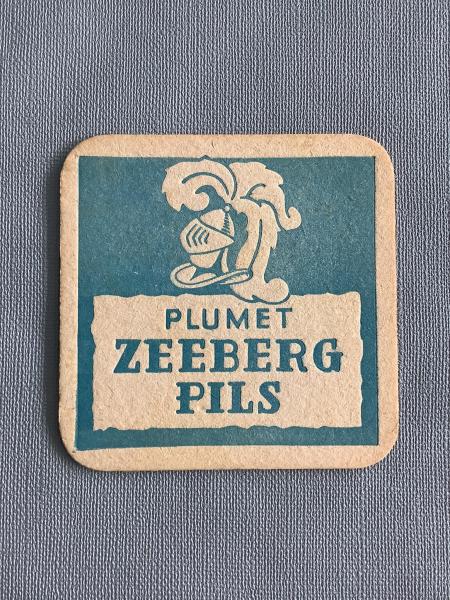Bierviltje Zeeberg Pils Plumet - Foto 1