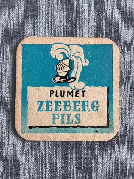 Bierviltje Zeeberg Pils Plumet - Foto 1