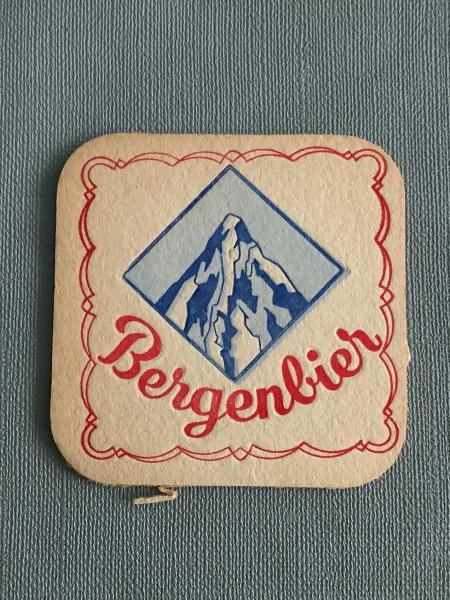 Bierviltje Bergenbier recto verso - Foto 1