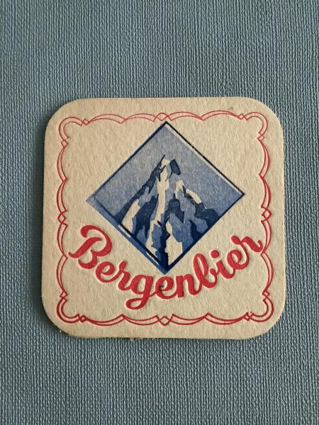 Bierviltje Bergenbier recto verso - Foto 1