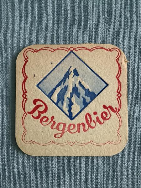 Bierviltje Bergenbier recto verso - Foto 1