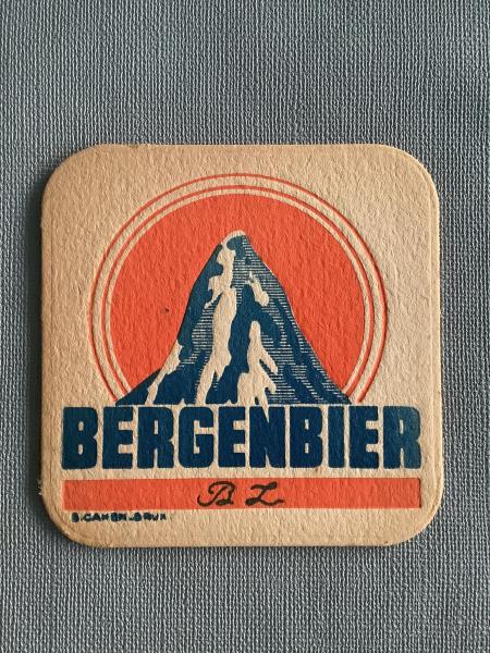 Bierviltje Bergenbier - Foto 1