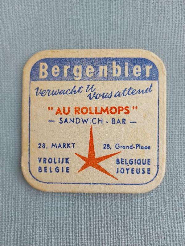 Bierviltje Bergenbier recto verso - Foto 2