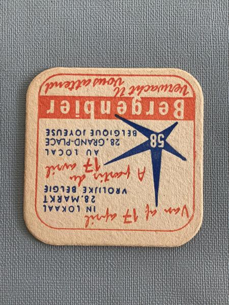 Bierviltje Bergenbier recto verso - Foto 2