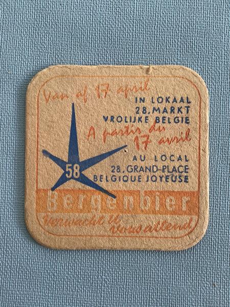 Bierviltje Bergenbier recto verso - Foto 2