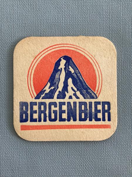 Bierviltje Bergenbier recto verso - Foto 1