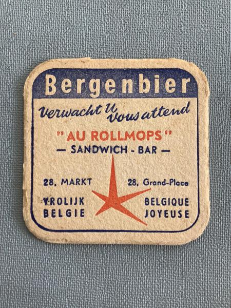 Bierviltje Bergenbier recto verso - Foto 2