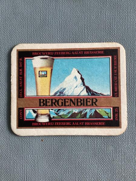 Bierviltje Bergenbier Zeeberg - Foto 1