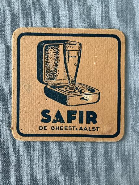 Bierviltje Safir Touring De Gheest recto verso - Foto 1