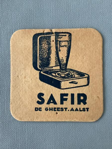 Bierviltje Safir Touring De Gheest recto verso - Foto 1
