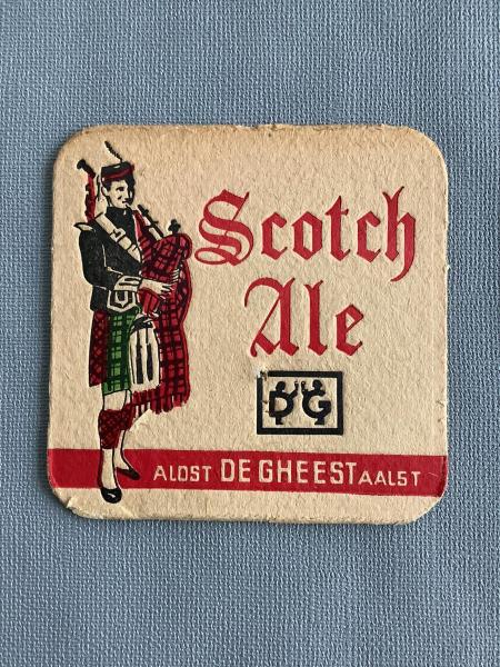 Bierviltje Scotch Ale De Gheest - Foto 1