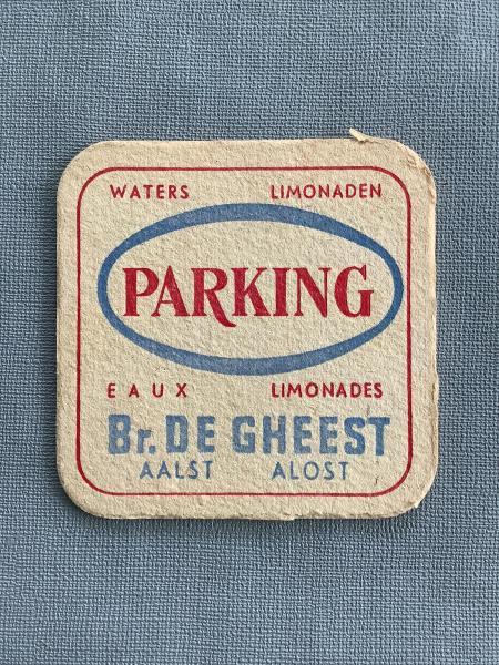 Bierviltje Parking De Gheest recto verso - Foto 1